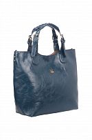 Rozalia-mini-blue Сумка женская на руку эко-кожа